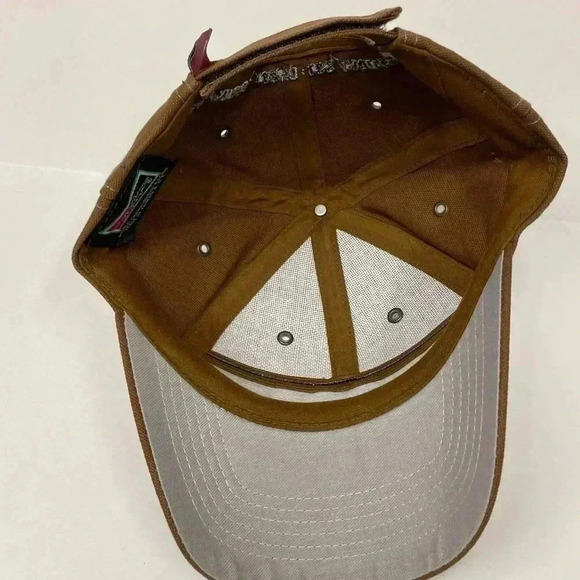 Troy Lee Designs Snapback Hat Brown Adjustable Back Motocross Racing Honda - Picture 4 of 6